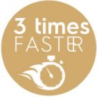 3 times faster speedelight icon 3 times faster speedelight icon