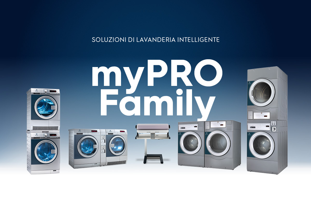 electrolux-professional-mypro-family myPRO Family di Electrolux Professional: lavatrici, essicatoi e mangani